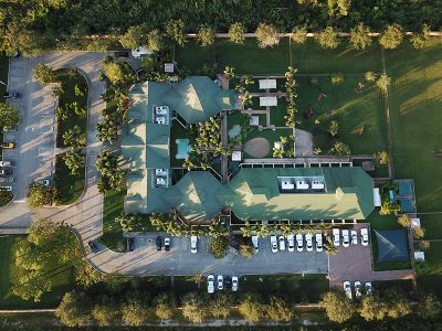 A birds eye view of the Country Inn